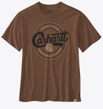 Carhartt S/Sl No Pkt Script Graphic Logo T-Shirt